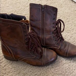 Steve Madden combat boots